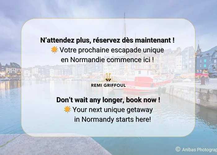 L'elegance 115 M 4 2 Guests Design & Nature Honfleur